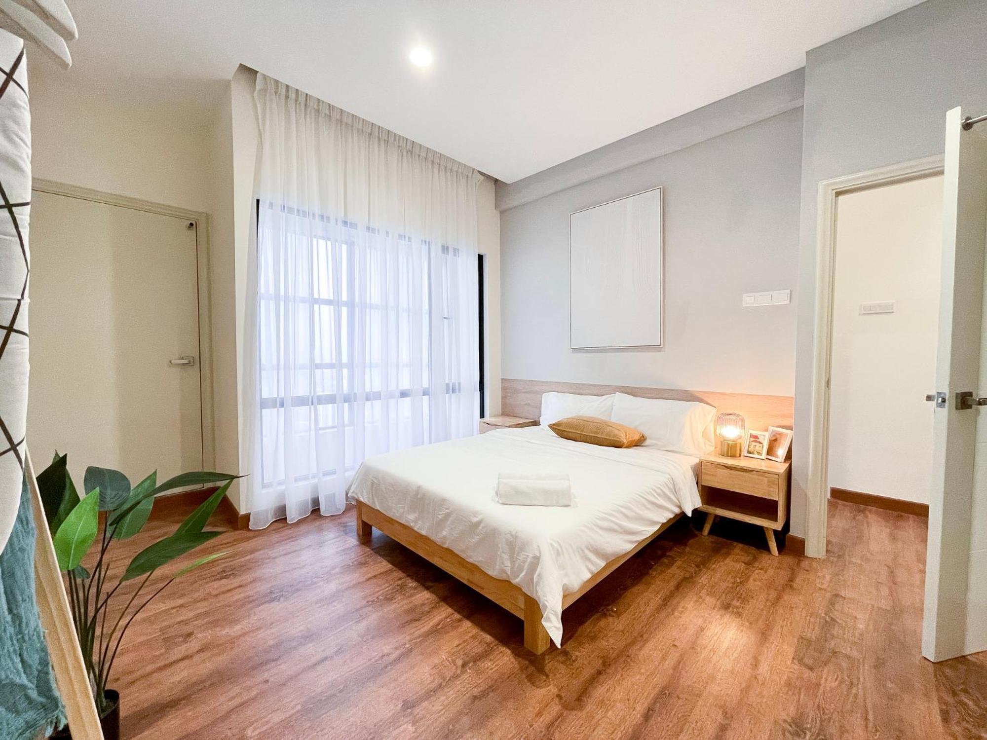 Aparthotel Arte Mont Kiara Kuala Lumpur Exterior foto A bedroom in a condominium