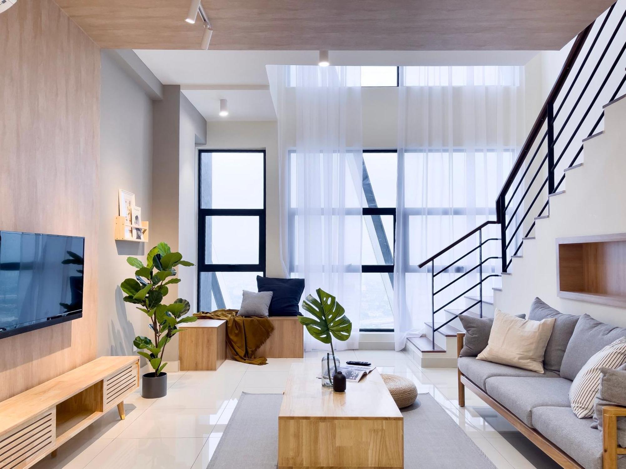 Aparthotel Arte Mont Kiara Kuala Lumpur Exterior foto A living room in a landed property in Singapore